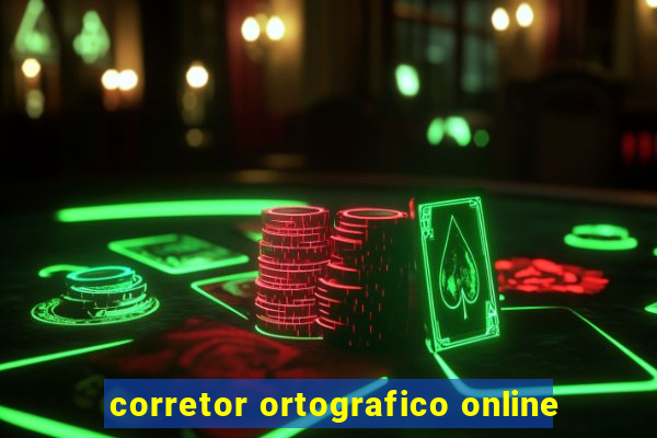 corretor ortografico online